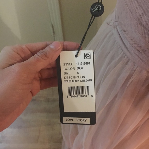 Adrianna Papell Tulle Gown - Picture 6 of 8